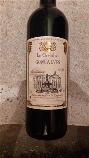 Bordeaux Le Chevalier Goncalves 2010