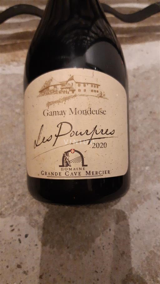 Savoyen und Bugey Savoie (Wein aus) Domaine Grande Cave Mercier Les Pourpres 2020