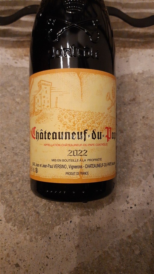 Rhône Valley Châteauneuf-du-Pape Jean et Jean-Paul Versino 2022