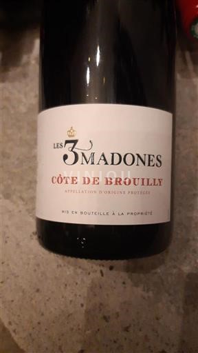 Beaujolais Côte-de-brouilly Les 3 Madones 2023