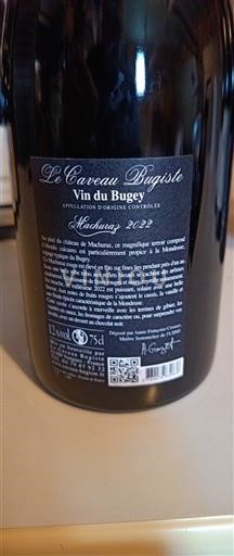 Saboya y Bugey Bugey Le Caveau Bugiste Manicle 2022
