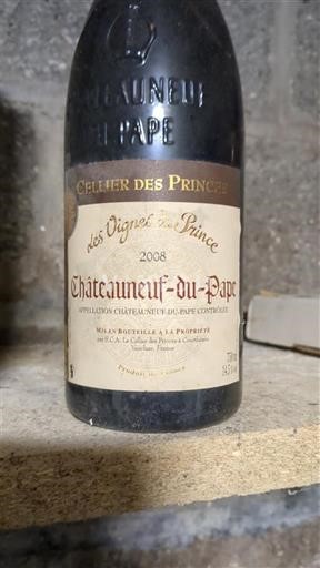 Valle del Ródano Châteauneuf-du-Pape. Cellier des Princes Les Vignes du Prince 2008