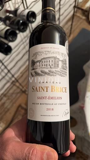 Bordeaux Saint-Émilion Saint Brice 2018