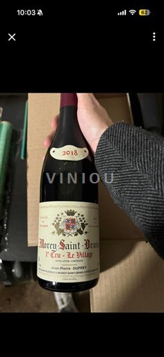 Burgundi Morey-Saint-Denis Premier Cru Domaine Pierre Duroché Le Village 2018