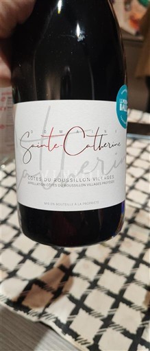 Roussillon Côtes du Roussillon Villages Domaine Sainte Catherine 2023