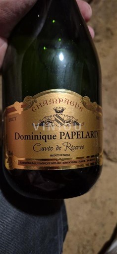 Champagne Šampanské Dominique Papélard de Réserve Neročník