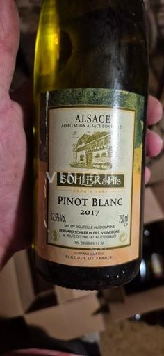 Alsace Sohler & Fils Pinot Blanc 2017