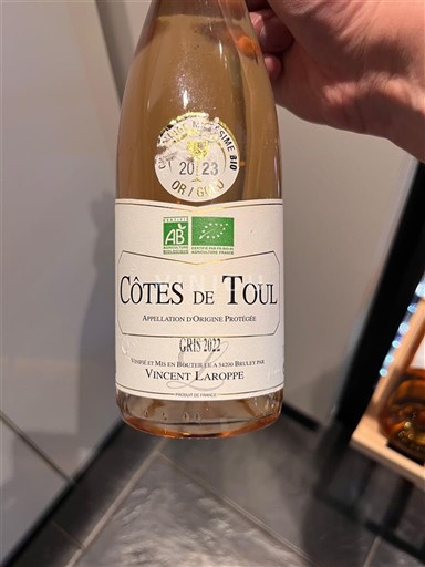 Lorena Côtes-de-toul Vincent Laroppe Gris 2022