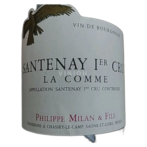 Borgoña Santenay Premier Cru Philippe Milan & Fils La Comme 2016