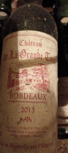 Bordeaux Château La Grande Tour 2015