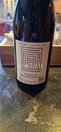 Linguadoca e Rossiglione Paese d'Oc Domaine Bellefontaine Bio Fontaine Senza annata