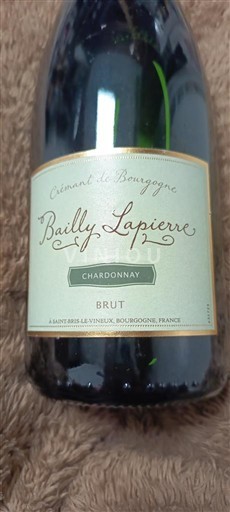 Bourgogne Crémant de Bourgogne Bailly Lapierre Chardonnay Icke årgångsbetecknad
