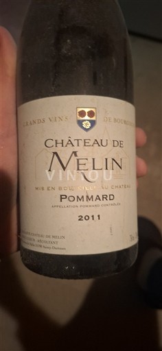 Burgundy Pommard Château Melin 2011