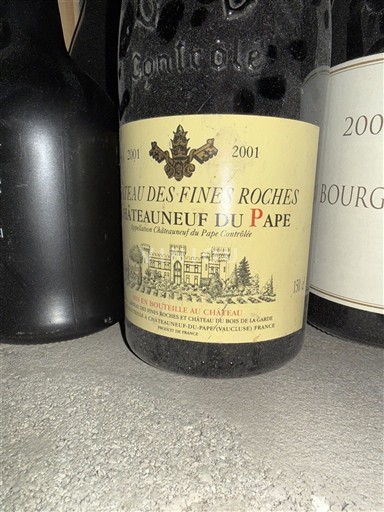 Rhône Valley Châteauneuf-du-Pape Château Des Fines Roches 2001