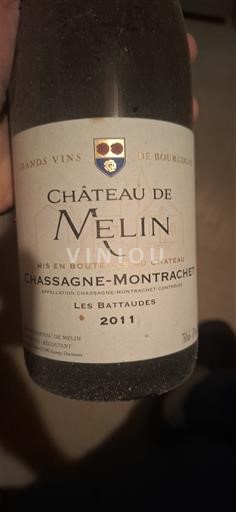 Burgundy Chassagne-Montrachet Château Melin Les Battaudes 2011