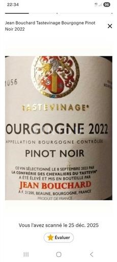 Burgundy Jean Bouchard Tastevinage 2022