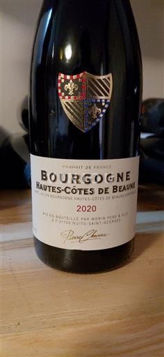 Burgundi Määrittelemätön Domaine Pierre Chanau 2020