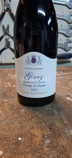 Burgundi Givry Romuald Valot Champ la Dame 2023