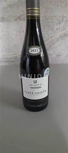 Rhône Valley Saint-Joseph Cave de Tain Les Hauts de Pavières 2023
