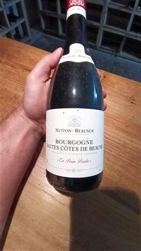 Bourgogne Hautes Côtes de Beaune Nuiton-Beaunoy En Petit Radar 2019