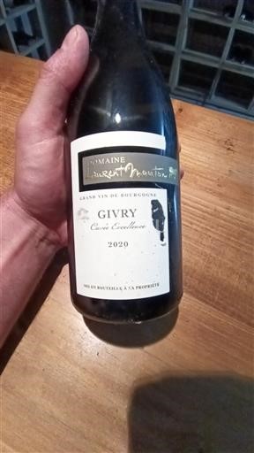 Bourgogne Givry Domaine Laurent Mouton Excellence 2020