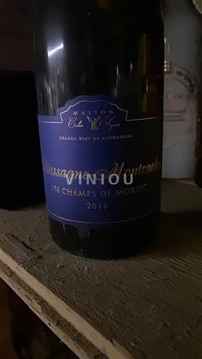 Bourgondië Chassagne-Montrachet Maison Colin Seguin Les Champs de Moriot 2016