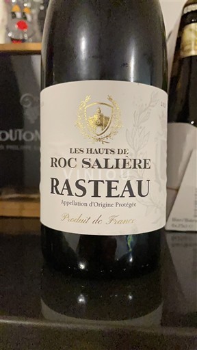 Rhône Valley Rasteau Les Hauts de Roc Saliere 2021