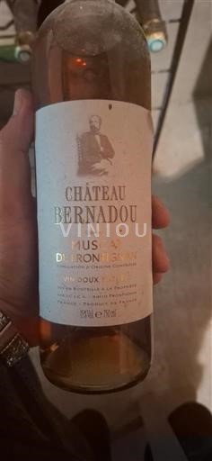 Roussillon Muscat de Rivesaltes Château Bernadou Neročník