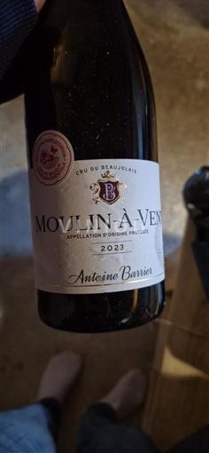 Beaujolais Moulin-à-vent Antoine Barrieu 2023