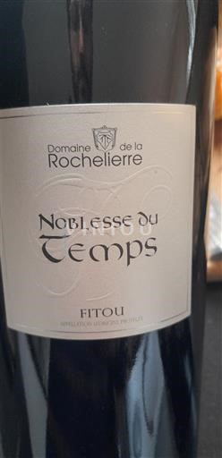Languedoc Fitou Domaine La Rochelierre Noblesse du Temps 2019