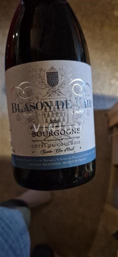 Bourgogne Côtes-du-couchois Blason de Vair Clin d'oeil 2020