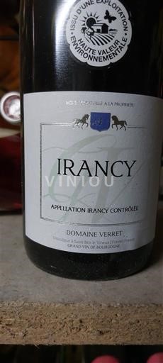 Bourgondië Irancy Domaine Verret 2021