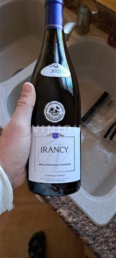 Burgundsko Irancy Domaine Verret 2021