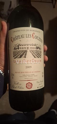 Bordeaux Lussac-saint-émilion Château Les Couzins 2009
