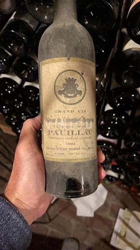 Bordeaux Pauillac Château Colombier-Monpelou 1964