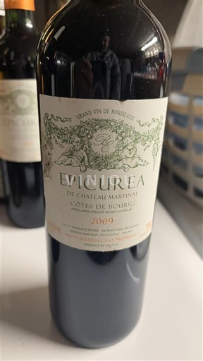 Bordeaux Côtes-de-bourg Château Martinat Epicurea 2009