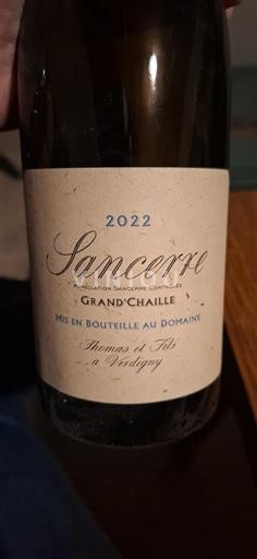 Valle della Loira Sancerre Domaine Thomas et Fils Grand'Chaille 2022