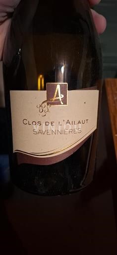 Loire Valley Savennières Domaine Des Barres Clos de l'Ailaut 2021