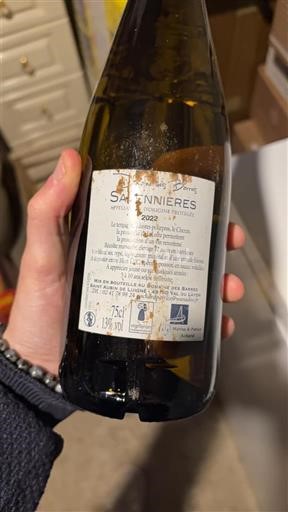 Vallée de la Loire Savennières Domaine Des Barres Les Bastes 2022