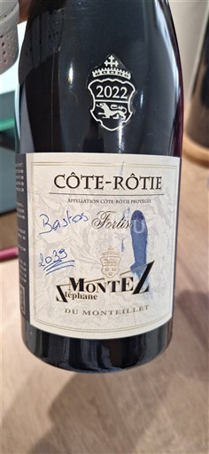 Thung lũng Rhône Côte-rôtie Stéphane Montez du Monteillet 2022