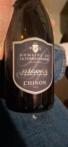 Thung lũng sông Loire Chinon Domaine La Commanderie Élégance 2022