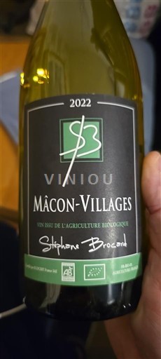 Burgundija Mâcon in Mâcon-villages Stéphane Brocard 2022