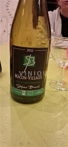 Burgundija Mâcon in Mâcon-villages Stéphane Brocard 2022