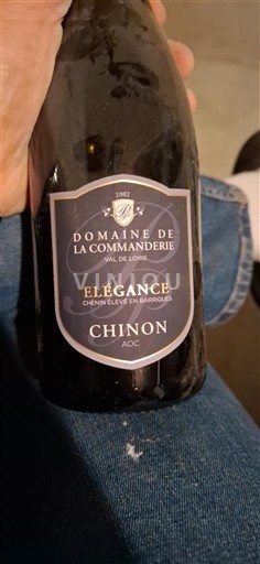 Thung lũng sông Loire Chinon Domaine La Commanderie Élégance 2019