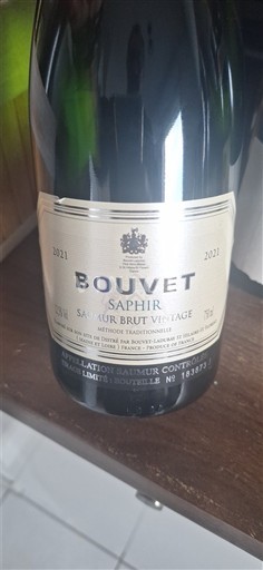 Vallée de la Loire Saumur Bouvet Saphir 2021