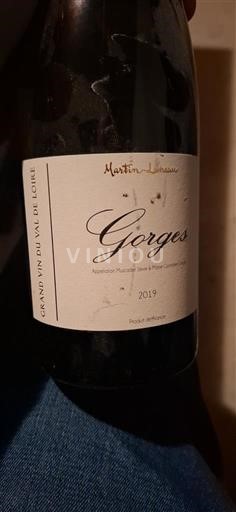 Thung lũng sông Loire Muscadet Sèvre et Maine Martin Luneau Gorges 2019