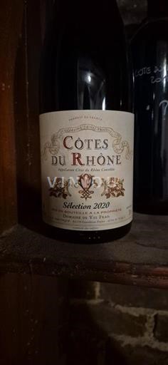 Vallée du Rhône Côtes-du-rhône Domaine Val Frais Selection 2020 2020
