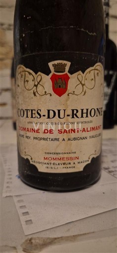 Thung lũng Rhône Côtes-du-rhône Domaine Saint-Alimant 1970