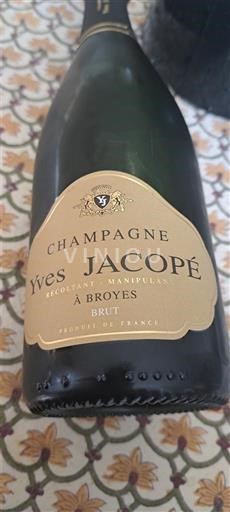 Champagne Champagner Yves Jacopé Ohne Jahrgang