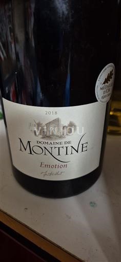 Valle del Rodano Grignan-les-adhémar Domaine Montine Emotion 2018